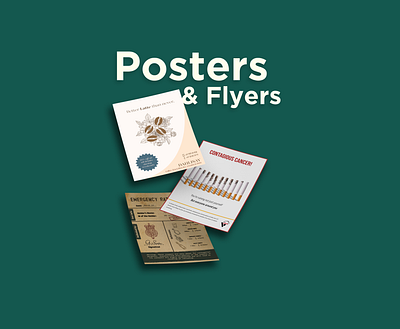 Posters & Flyers branding design flyer design graphic design illustration poster design posters visual design