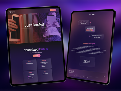 Website Design for Legerly book brand branding design digital digital art graphic design identity branding minimal modern online book static ui ui design ui ux ui ux design ux ux design website website design