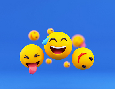 Smile and let the world wonder why. 3d blender blender3d emojis smile whatsapp