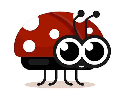 Lady Bug 2d adobe illustrator animation book illustration branding character cute characters design illustration lady bug ladybird ladybug logo logo design mascot pattern sticker design vector vector graphics vector illustration