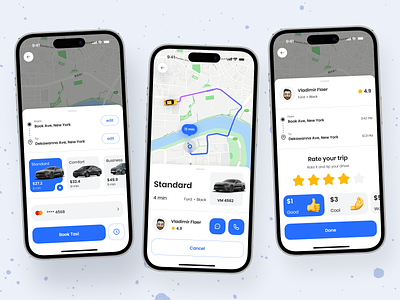 Taxi Booking App Design app app ux design mobile mobile ux ux