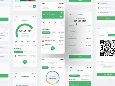 Digital Bank UI KIT - ArmaBank app bank branding chart clean credit card digital bank digital banking fintech ios loan mobile app mobile banking qr transfer ui ui kit ui8 ux website