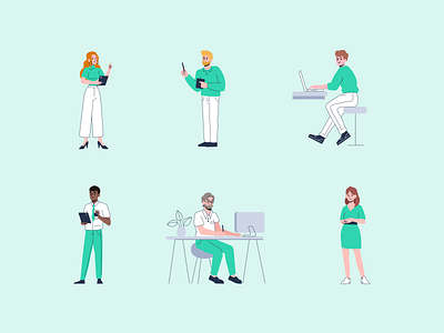 Office People Illustrations dribbble illustration job office office people team team illustration teamwork work work illustration work office work people working