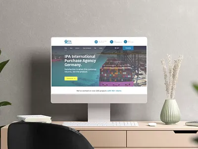 Logistics Purchase Agency Website Landing Page UI best landing page design landing page landing page design landing page ui logistic logistics logistics app logistics business logistics management logistics service logistics services logistics ui logistics website logistics website design responsive landing page ui ui design ui ux ui uxux design ux design