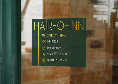 Door sign design for hair salon 💇🏼‍♀️✂️ adobe adobeprogrammes branding design vector vectorart vectors work