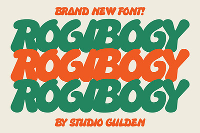 SG - ROGIBOGY bold bold font cute font display display font font gulden gulden font playful font pop typeface