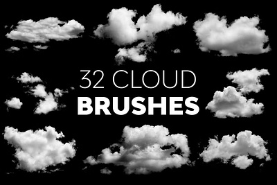 Cloud Brushes 3d animation graphic design motion graphics