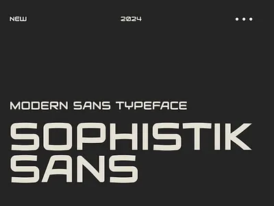Sophistik Sans – Modern Sans Typeface aesthetic branding business clean corporate elegant font futuristic geometrical logos minimal modern professional sans sans serif sleek typeface