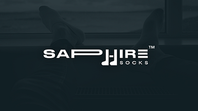Sapphire Socks (Logo & Branding) 3d animation app branding design graphic design illustration logo motion graphics typography ui ux vector