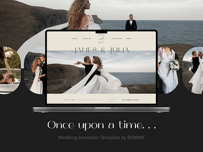 ⭐ FREE TEMPLATE ⭐ Wedding Landing Page 👰 beige design free template graphic design icons landing page minimalistic simple template ui web web design web development website website deisgn wedding wedding inspiration wedding inviation wedding site wedding website