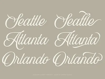 Seasons Script elegant font elegant script lettering logo design retro script script font script logo typography vintage