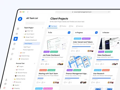 Task Management Dashboard dashboard dashboard design dashboard ui gausul haque nasif task management app task management dashboard task management design task management software task manager ui design