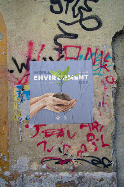 Poster // World Environment Day graphic design illustration