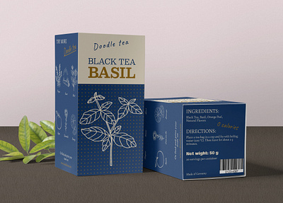 Tea package branding package tea