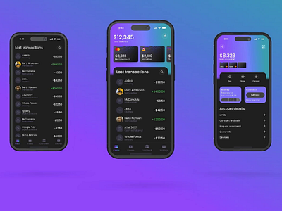 Bank App | Fintech app banking figma fintech ios mobile prototype uxuidesign