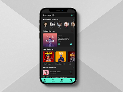 Music Player UI Day 9 daily challenge dailyui figma music player spotify 2.0 ui ux