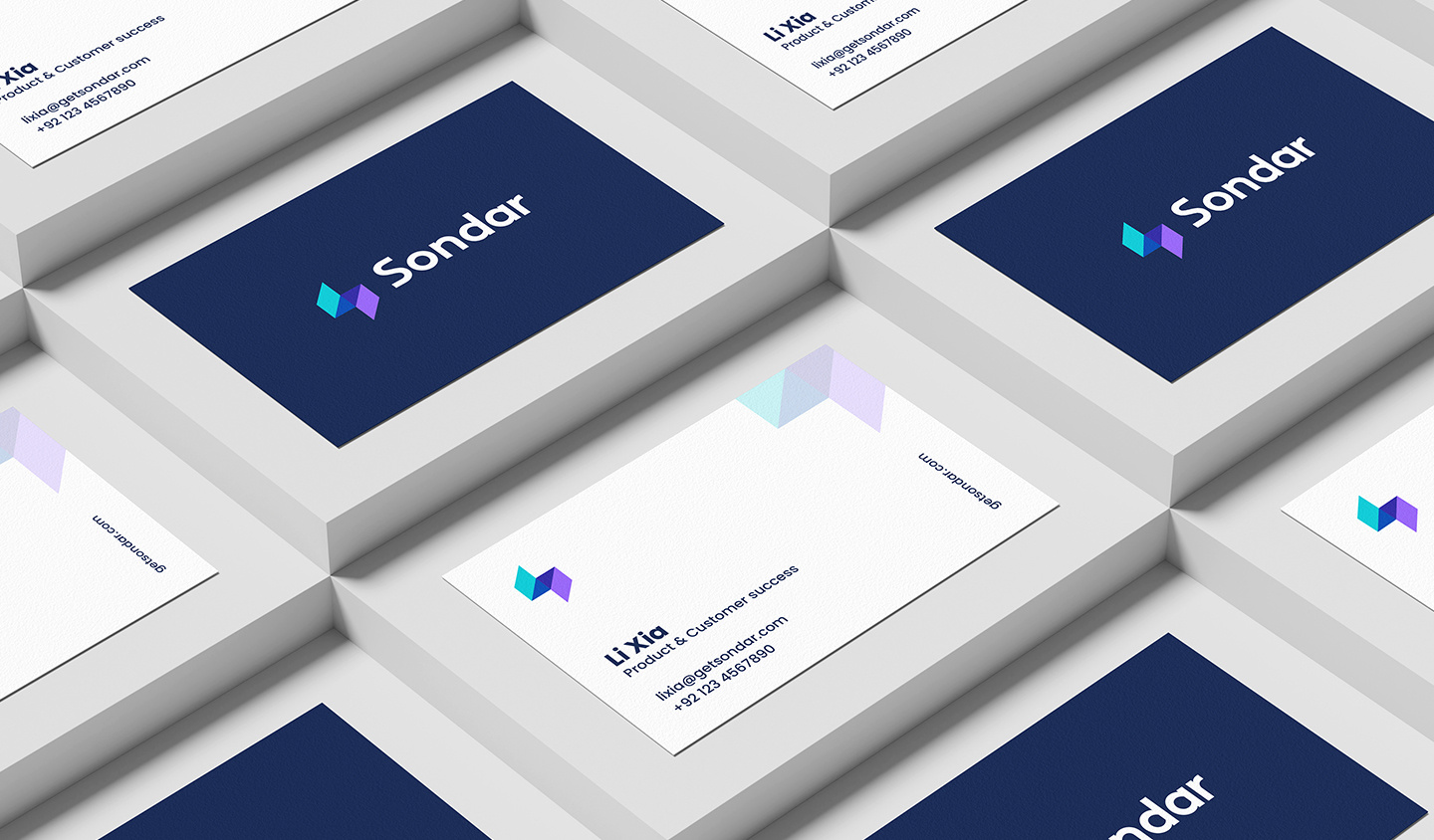 Sondar | Collaterals abstract brand identity branding business card cloud collaterals effendy letter s lettermark logo logomark notebook software sondar symbol tech logo technology