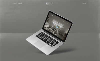 E-commerce SkyLights company. Landing Page branding graphic design landing page logo ui ux web design website