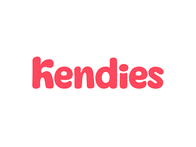 Kendies — Custom Logotype brand branding calligraphy font hand lettering identity letter lettering letters logo logo design logotype mark text type typeface typography wordmark