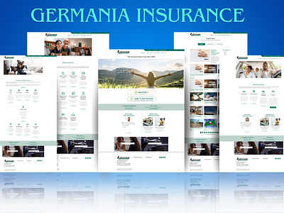 Germania Insurance branding graphic design logo