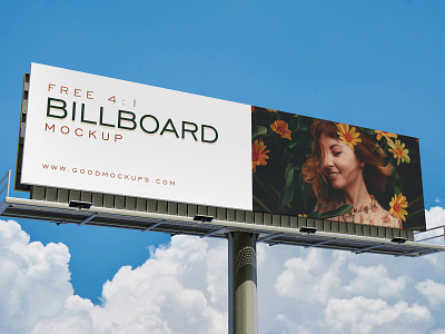 Free Outdoor Ultra Wide Hoarding / Billboard Mockup PSD billboard mockup free mockup freebie hoarding mockup mockup mockup psd outdoor advertising mockup psd psd mockup