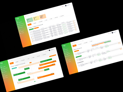 Vacation calendar calendar dashboard days off holiday mobile interface planning schedule time off vacation