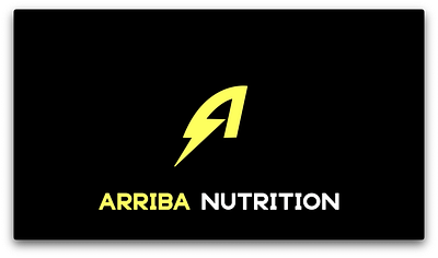 Arriba Nutrition animation logo motion graphics