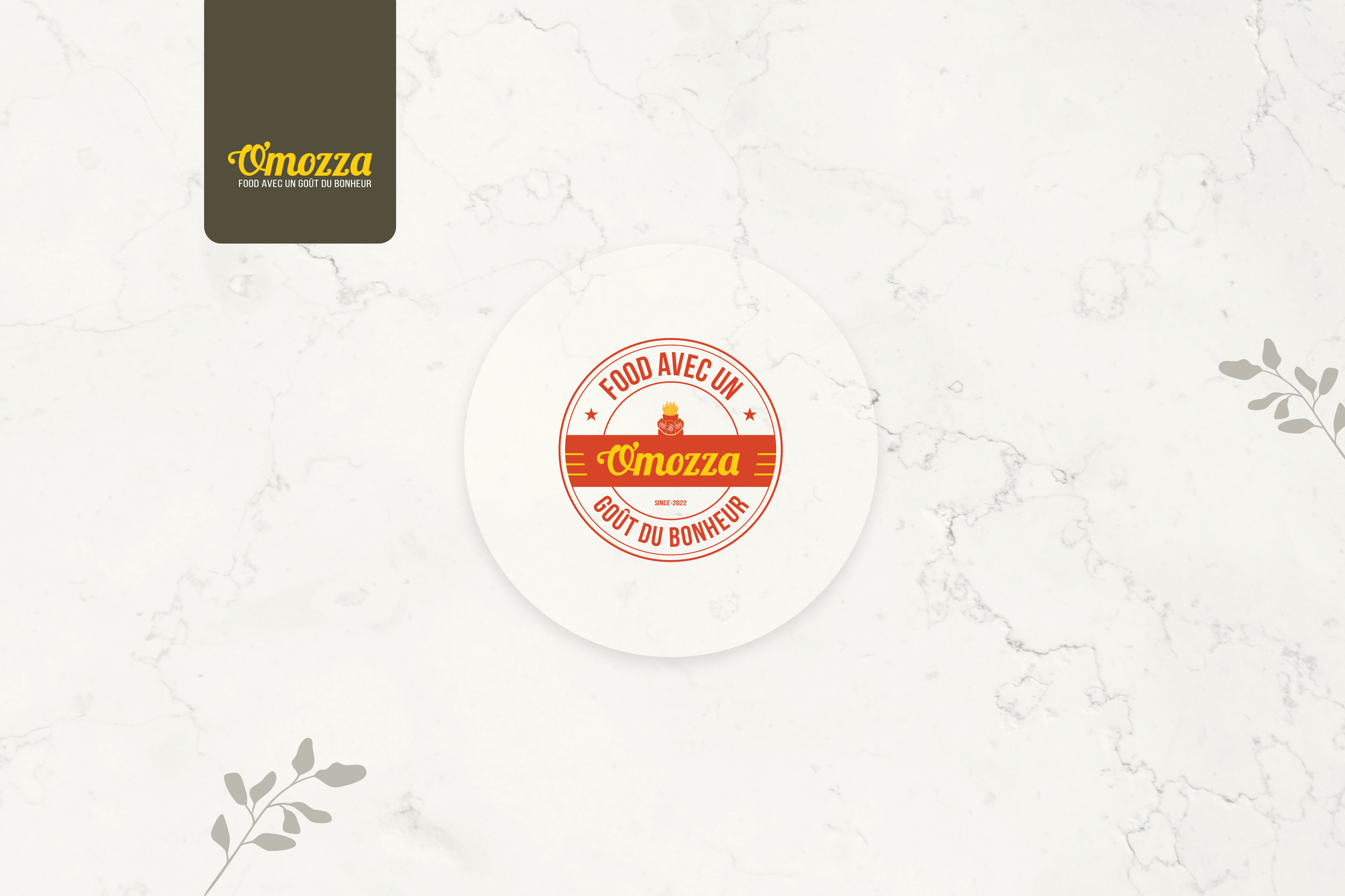 O'mozza Restaurant Logo Design agency brand identity branding business cafe logo clean clean logo colorful company creative design cusinelogo fastfood food logo graphic design logo design minimal logo mug logo multipurpose professional restaurant logo