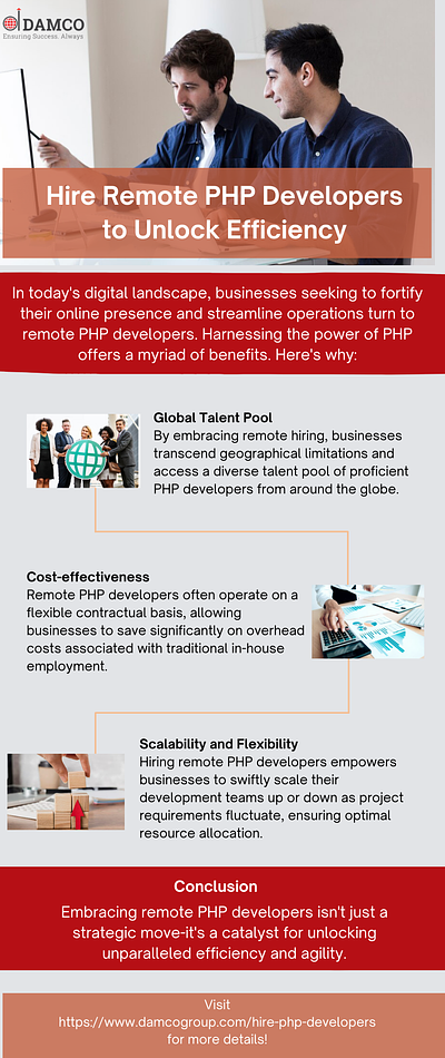 Hire Remote PHP Developers to Unlock Efficiency hire php programmers