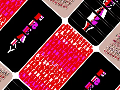 Freaky – Typo Animations branding font fontdesign freaky kinetic type kinetic typography lettering motion graphics type pattern typeface typo animation typography