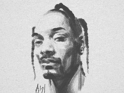 Snoop drawing hip hop illustration portrait rap sketch snoop snoop dogg