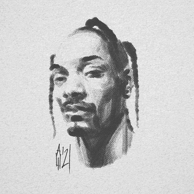 Snoop drawing hip hop illustration portrait rap sketch snoop snoop dogg