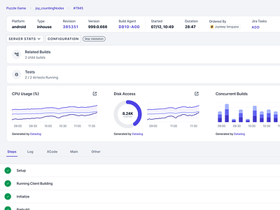 Internal SaaS Tool complex app complex ui dashboard enterprise app game ui liveops