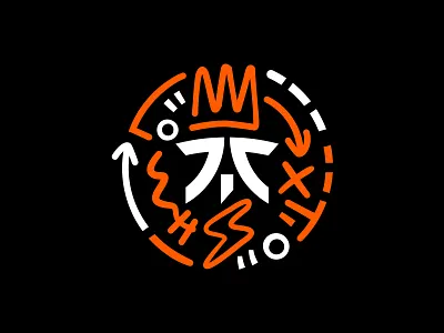 VCT Los Angeles Graffiti Badge crown badge crown icon crown logo graffiti badge graffiti icon graffiti logo los angeles icon sketch badge sketch icon sketch logo ui