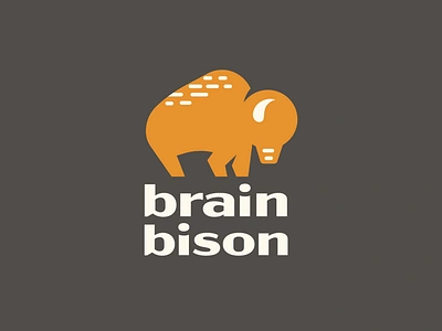 Brain Bison Lightbulb Identity bison brain brainstorm branding buffalo clever graphic design idea identity illustraton invent invention light light bulb lightbulb logo design logodesign marketing smart