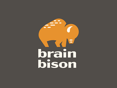 Brain Bison Lightbulb Identity bison brain brainstorm branding buffalo clever graphic design idea identity illustraton invent invention light light bulb lightbulb logo design logodesign marketing smart