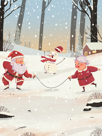 Festive Leap animation artist background design book illustration character design childrens illustration concept art design digital artist digital painting dribble artist funny graphic design illustration illustrator kids illustration photoshop procreate stylized visdev