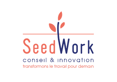 Logo Seedwork, Conseil et Innovation branding graphic design illustration logo