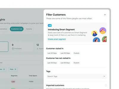 Modal minimal modal saas saas app ui uiux web app