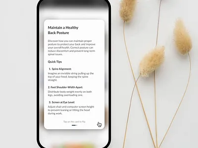 Flip Card in Figma app branding clean design design figma flip flip card graphic design minimalist motion professional simple ui ux
