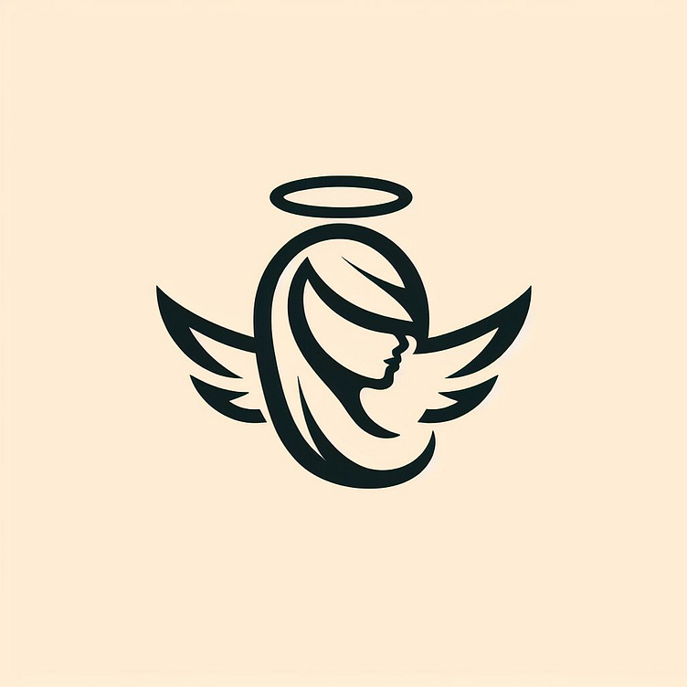 Angel logo by Golam Sapee on Dribbble