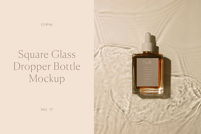 Square Glass Dropper Mockup No. 17 beauty packaging body oil cannabis oil cbd oil cbd packaging cosmetics packaging facial oil minimalist mockup modern packaging skincare mockup skincare packaging square bottle mockup tincture mockup