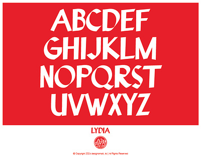 Lydia family font fontface graphic design type typeface typography