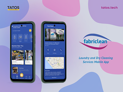 FabriClean - Laundry App app branding design mobile ui ux
