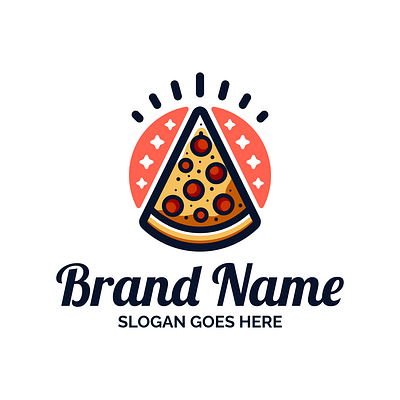 Pizza Restaurant Logo Design, Pizza Homemade Logo delivery design