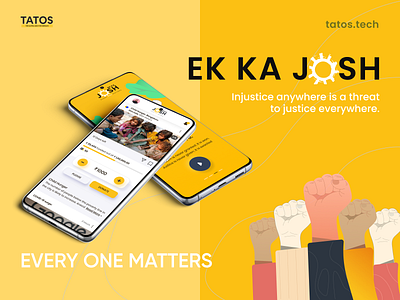 EK KA JOSH - NGO Application admin app figma mobile ngo ui ux