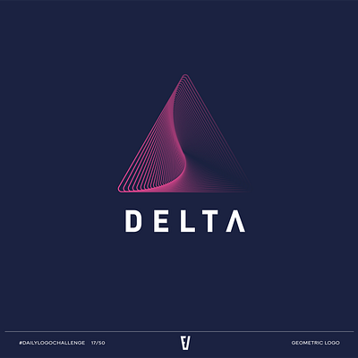 DELTA - Day 17 Daily Logo Challenge branding graphic design logo