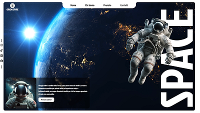 Space Website branding design space ui ux web design webdesigner website