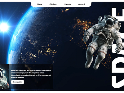 Space Website branding design space ui ux web design webdesigner website