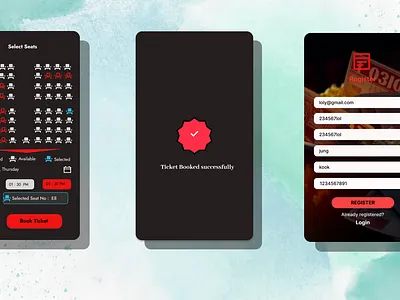 Selecting Screen Design app branding design graphic design illustration logo ui ux vector web